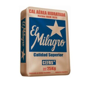 CAL MILAGRO X 25 KG LOMA NEGRA